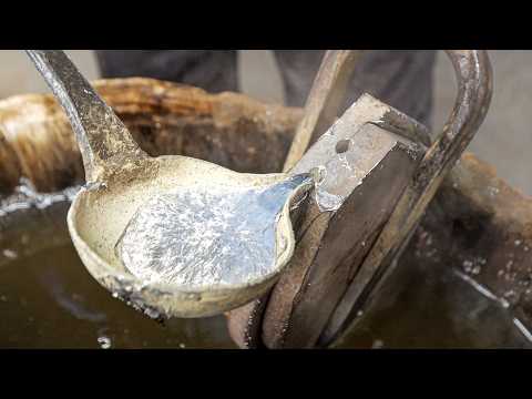 ８５歳のスーパーおばあちゃん鋳造職人！歴６０年のスゴ腕職人の鋳造テクニック。