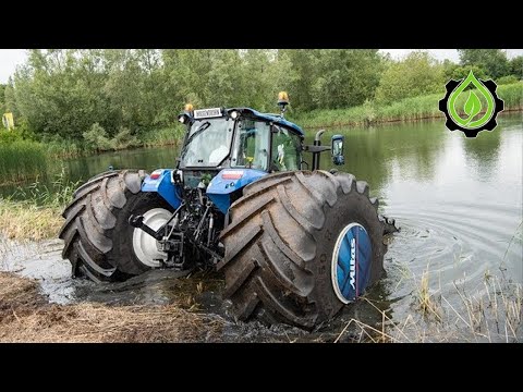 Tractor Stuck In Mud Compilation | Amazing Tractor Operator Skills #10