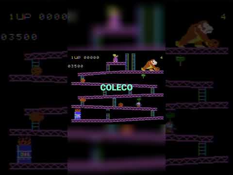 Donkey Kong's Console War: Coleco's Genius Marketing #shorts