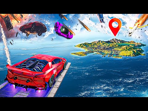 Jumping the whole map but chaos happens every minute in GTA 5