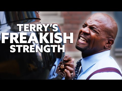 terry being freakishly strong for 30 minutes straight | Brooklyn Nine-Nine | Comedy Bites