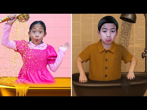 Eric and Andrea's Creative Cardboard School Adventure