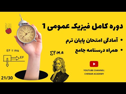 دوره کامل فیزیک عمومی 1 - فصل پتانسیل و پایستگی انرژی - قسمت 21/30
