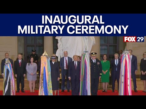 Trump inaugural military ceremony