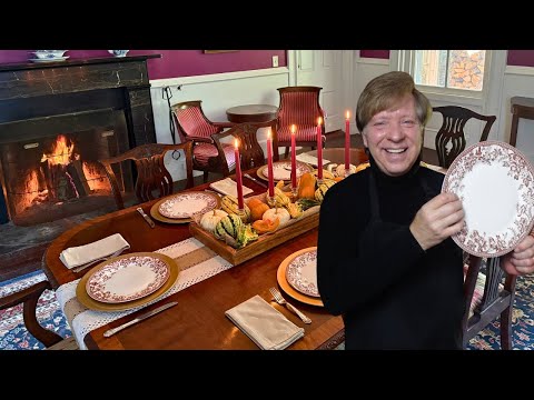 Decorating My Dining Room for Autumn & Making a Tea-Time Treat!