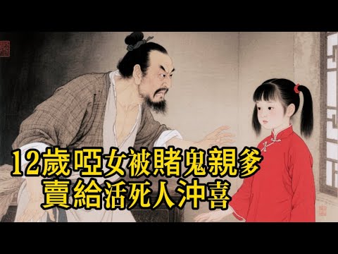 12歲啞女被嗜賭的親爹賣給了首富顧家沖喜，嫁給“活死人”，被丫鬟下人欺淩，每天一碗熱粥偷偷續命，少爺醒來後卻當眾下跪，說了兩個字！#民間故事#命運逆襲#人性故事#催淚故事#驚天反轉#有聲故事#聽書