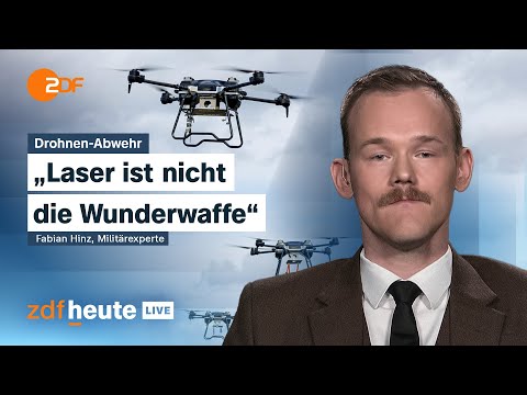 Drohnen über Europa: Mit welchen Systemen sich EU und Nato schützen können | ZDFheute live