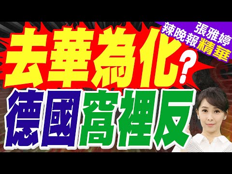 美歐施壓下 德國政府被爆擬花20億歐元要求德企換下中國通信設備 | 去華為化? 德國窩裡反 | 苑舉正.栗正傑.謝寒冰.黃敬平深度剖析?【張雅婷辣晚報】精華版@CtiNews