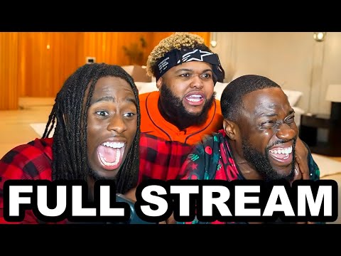 Kai Cenat, Kevin Hart & Druski FULL STREAM!