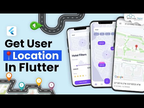 How to Get User's Current Location Address in Flutter App | Geolocator Package Tutorial