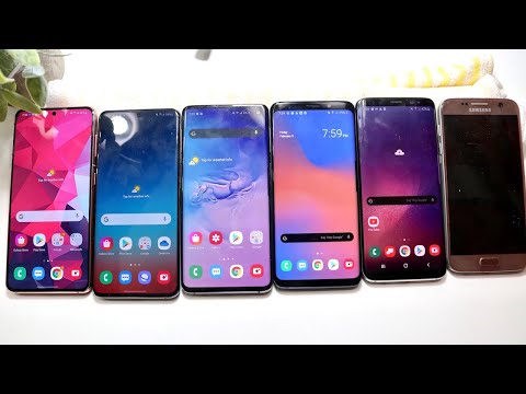 Samsung Galaxy S21 Vs Galaxy S20 Vs Galaxy S10 Vs Galaxy S9 Vs Galaxy S8 Vs Galaxy S7!