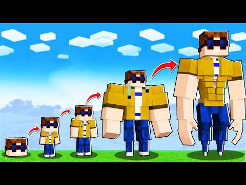 Ich ENTWICKLE MICH zum STÄRKSTEN SPIELER! (Minecraft)