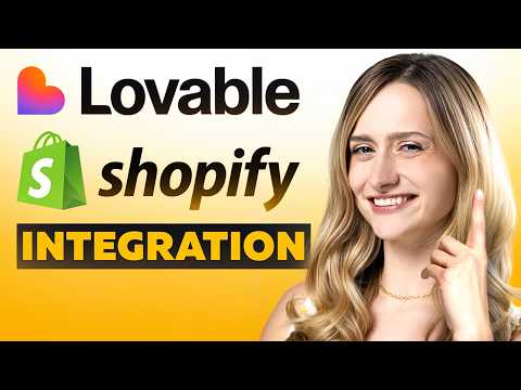 Build a Shopify Store in 10 Minutes With Lovable! (New Integration)