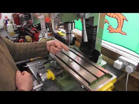 Warco WM16B mill   tramming the head