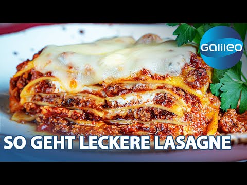 Factory or manufactory: Who makes the better lasagna? | Galileo | ProSieben