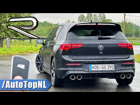VW Golf R MK8 REVIEW on AUTOBAHN [NO SPEED LIMIT] by AutoTopNL