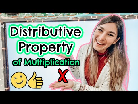 DISTRIBUTIVE PROPERTY OF MULTIPLICATION //3RD GRADE COMMON CORE MATH