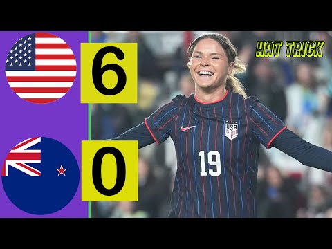 USA vs New Zealand | Women’s International Friendly 30-10-2025