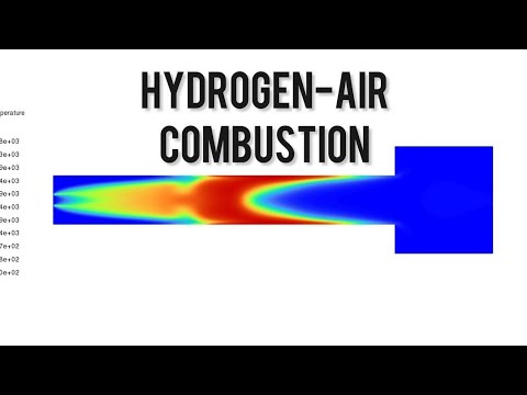 Hydrogen-Air Combustion in ANSYS Fluent | Species Transport Tutorial