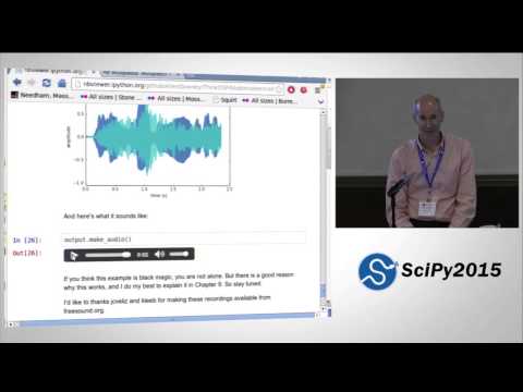 Basic Sound Processing in Python | SciPy 2015 | Allen Downey
