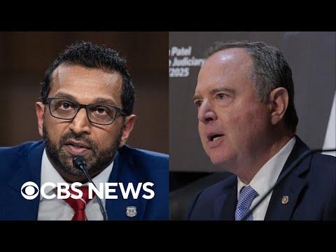 Watch: Kash Patel calls Sen. Adam Schiff a "political buffoon at best"