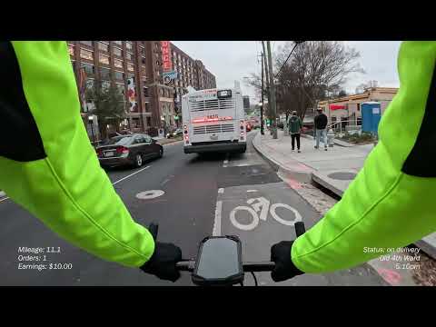 Cold Weather, Hot Shift | Fixed Gear DoorDash in Atlanta