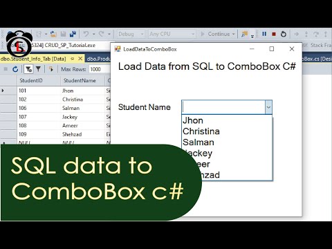 Load Data from SQL to ComboBox in C#