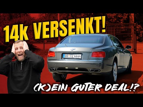 Bentley Import aus Riga doch ein Großer Fehler? Verkäufer büßt 14K ein! Fly Money zum Fenster raus!
