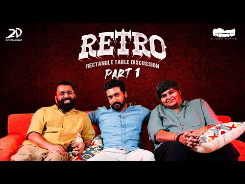 Retro | Rectangle Table Discussion with Suriya, Karthik Subbaraj, Santhosh Narayanan | Part I