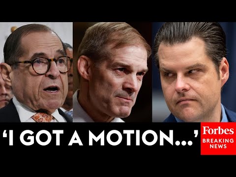 BREAKING: Judiciary Committee Suddenly Derailed When Matt Gaetz Battles Jim Jordan, Jerry Nadler