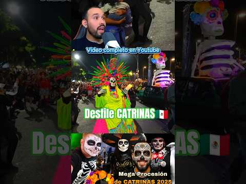 💀LO QUE PASÓ en el DESFILE de CATRINAS me DEJÓ SIN PALABRAS 😱