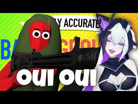 FRENCH MEN ATTACK?! | TheRussianBadger TABG | Vtuber Reacts