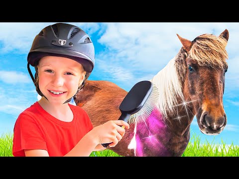 Nastya and dad interesting video series for kids