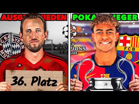 Ich habe mit JEDEM CHAMPIONS LEAGUE Team gespielt & ___ Titel gewonnen! ⭐️🏆