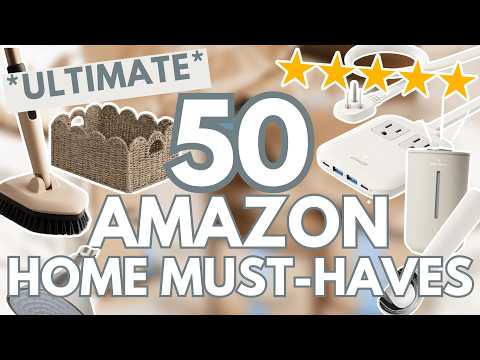 50+ *ULTIMATE* Amazon Home Finds: home organization + amazon home must haves + cleaning favorites