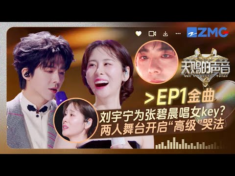 【首播金曲】张碧晨刘宇宁深情合唱《少一点天份》！笑中带泪演绎高水准舞台感动全场 #天赐的声音6 EP1 花絮 20250418