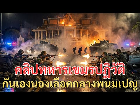 โป๊ะแตก! อัลจาซีราแฉ คลิปทหารเขมรปฏิวัติ ยิงกันเองนองเลือดกลางพนมเปญ