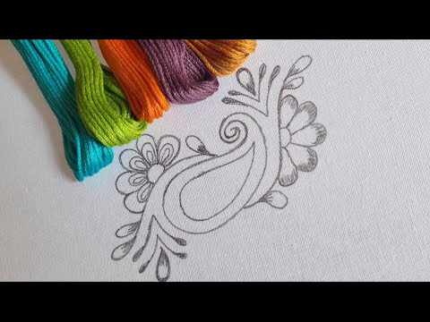 It is very Creative and Beautiful Hand Embroidery Pattern .