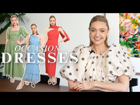 WEDDING GUEST & OCCASION DRESSES FOR SPRING/SUMMER 2025