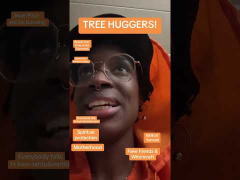 Tree Hugger-I think I started a family with the tree
