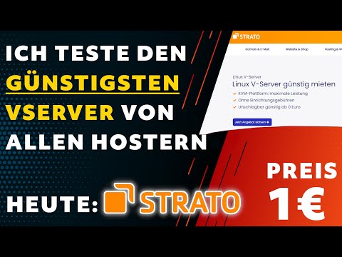 Ich teste den 1 € Server von STRATO - Irgendwoher kenne ich diese Daten @strato