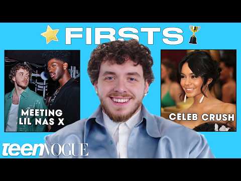 Jack Harlow Reveals His "First" Everything! | Teen Vogue