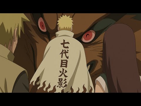 Naruto as Hokage Saves His Parents from Kurama