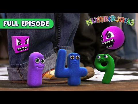 Square Dancing | Season 1, Episode 43 | Numberjacks FULL Episode