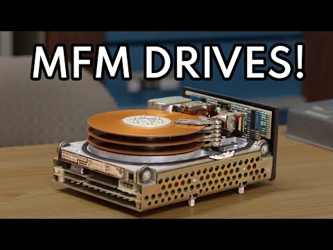 A Day of Fun With MFM Hard Drives!