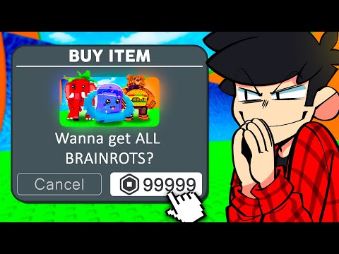 COMPREI TODAS AS VANTAGENS no ESCAPE DO TSUNAMI PARA BRAINROT 😮🤑