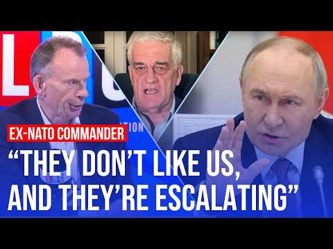 "They're doing everything short of war" | Ex-Nato Commander on Russian threat