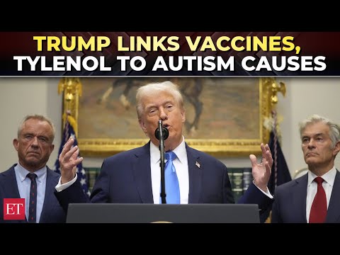 'Don't take Tylenol, spread vaccine schedule': Trump tells pregnant women, claims autism risk rises