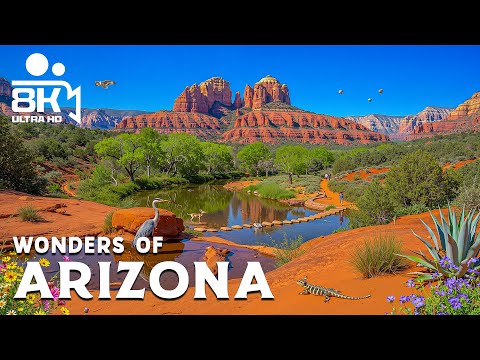 Wonders of Arizona – Discover Canyons, Deserts, and Timeless Landscapes | Travel Video 4K
