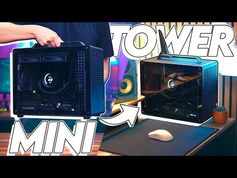 Esse foi o MENOR PC GAMER que eu já montei! Mini Tower Jonsbo Z20